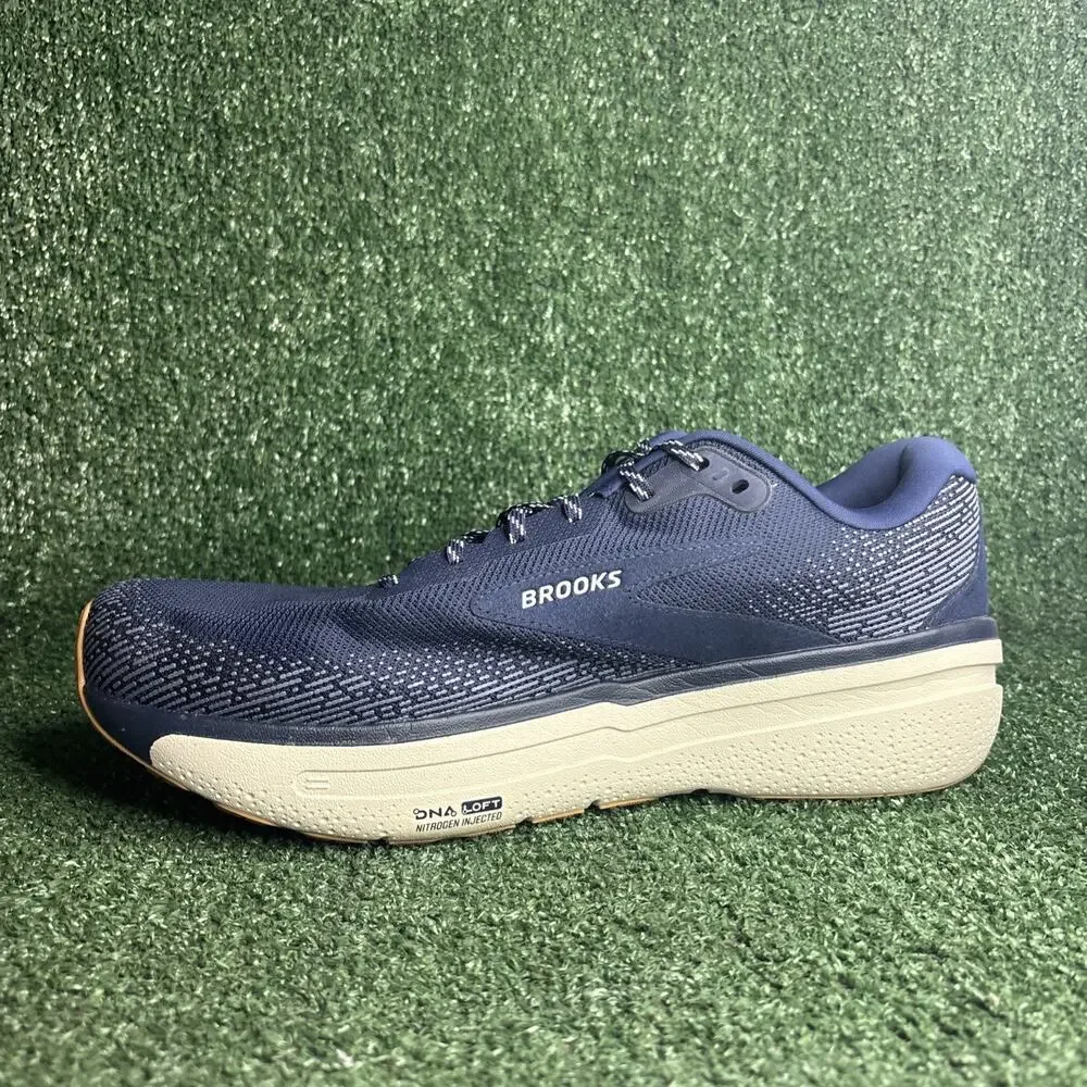 Brooks Mens Ghost Max 2 Running Shoes Size 14 D Blue Lace Up Athletic‎